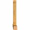 Ekena Millwork Eugene Rough Sawn Timber Gable Bracket, Western Red Cedar, 108"W x 54"H x 6"D x 6"F, 12/12 Pitch GBW108X54X0606EUG00RWR - alternate 5